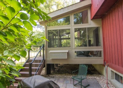Closed Deck and stairs